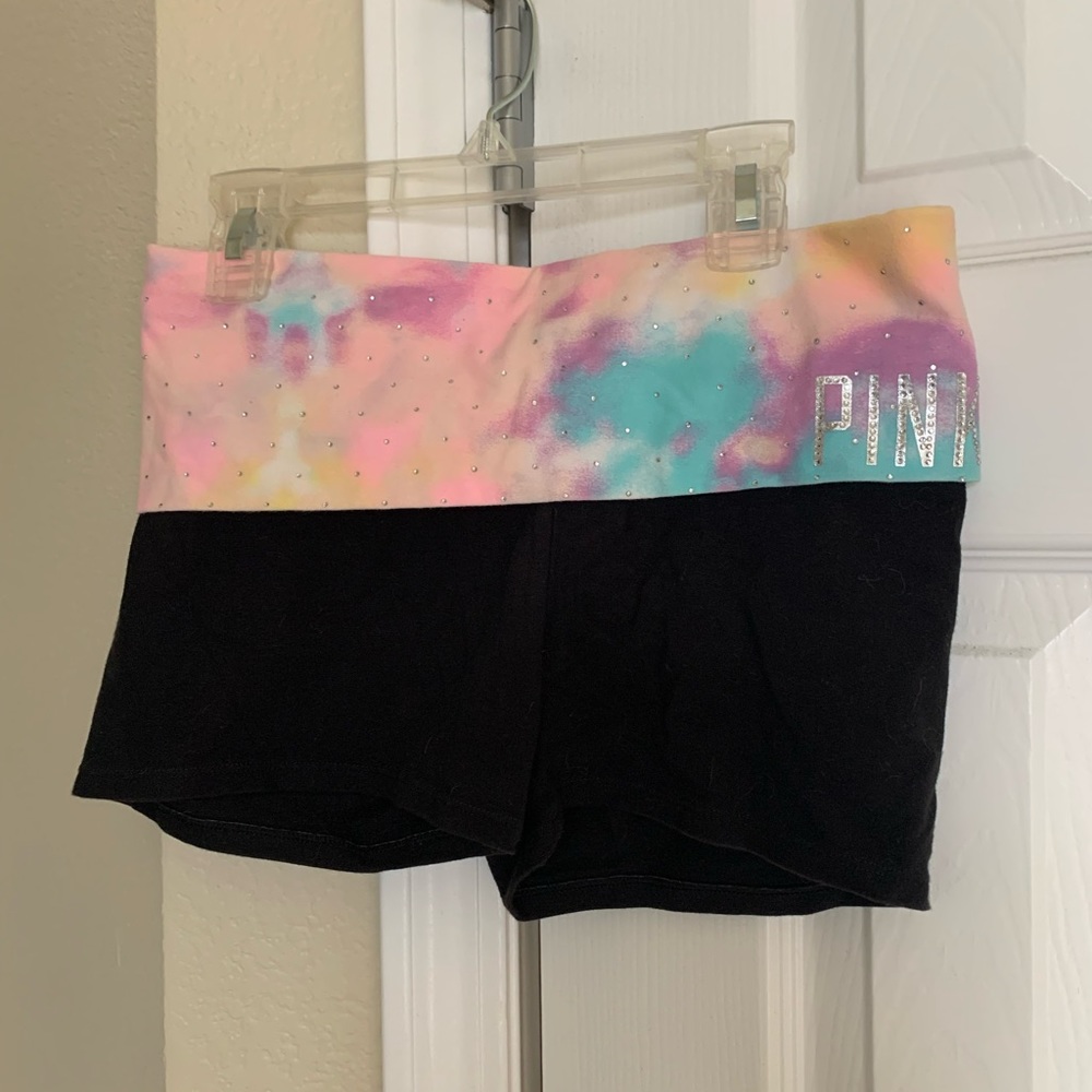 VS PINK yoga shorts